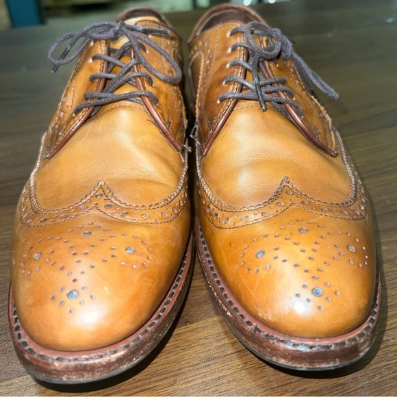 Allen Edmonds “McGregor” Wing Tip Oxford in Walnut Mens Size 8.5D - Picture 3 of 14